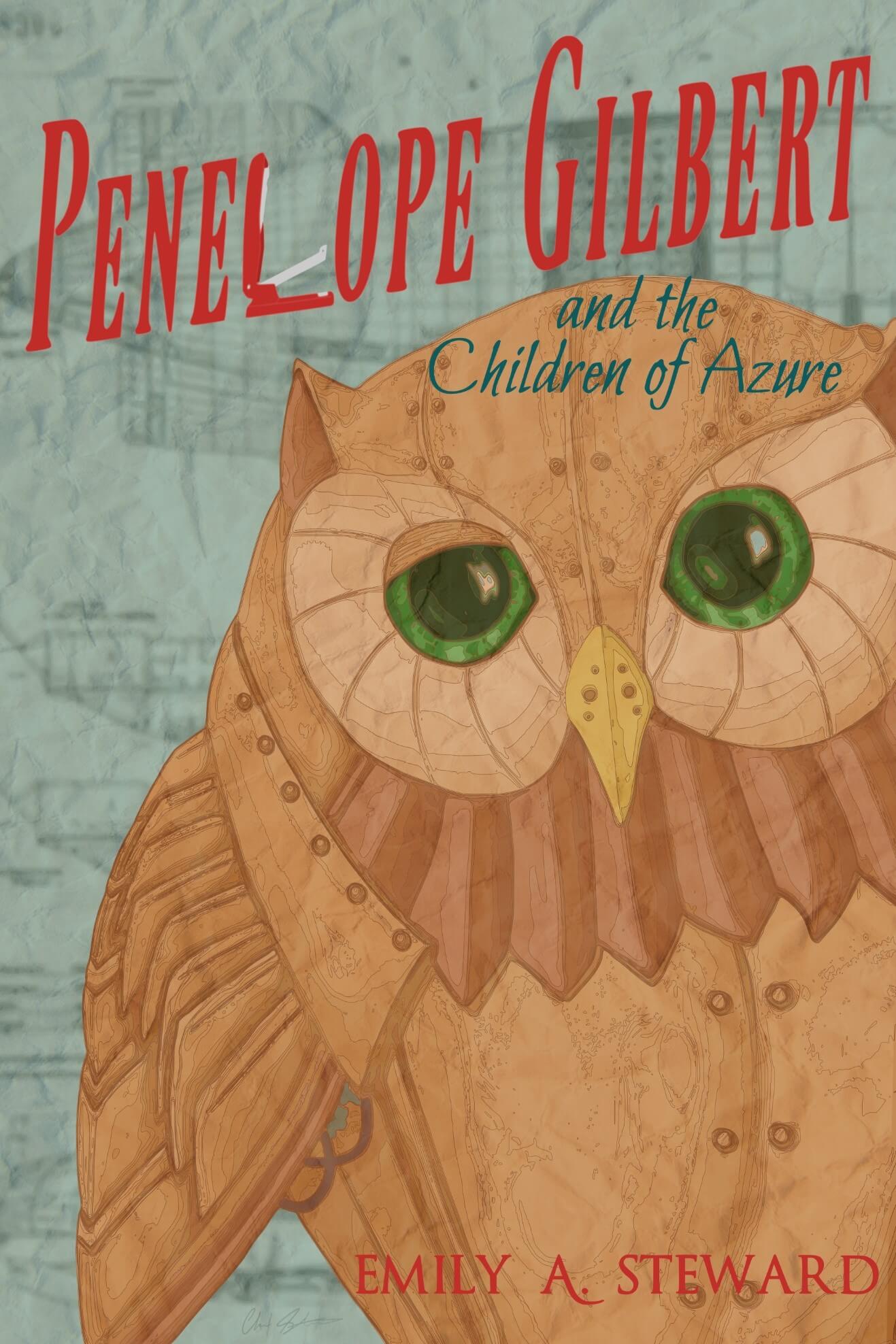 Penelope Gilbert book cover, owl